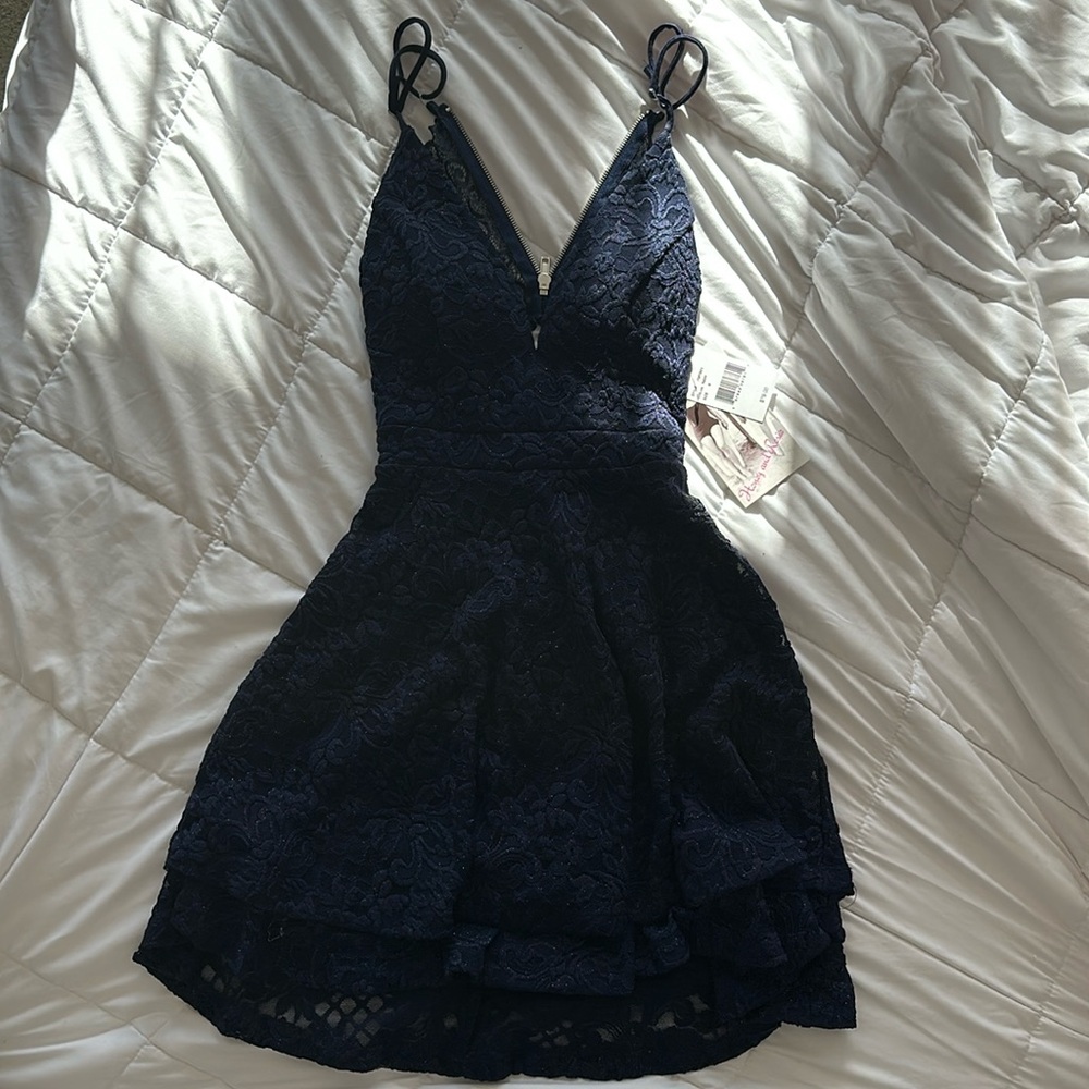 BRAND NEW HONEY AND ROSIE HOMECOMING DRESS